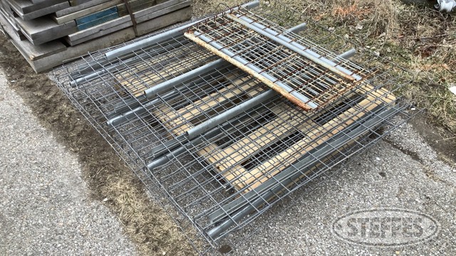 Pallet of Wire Racking